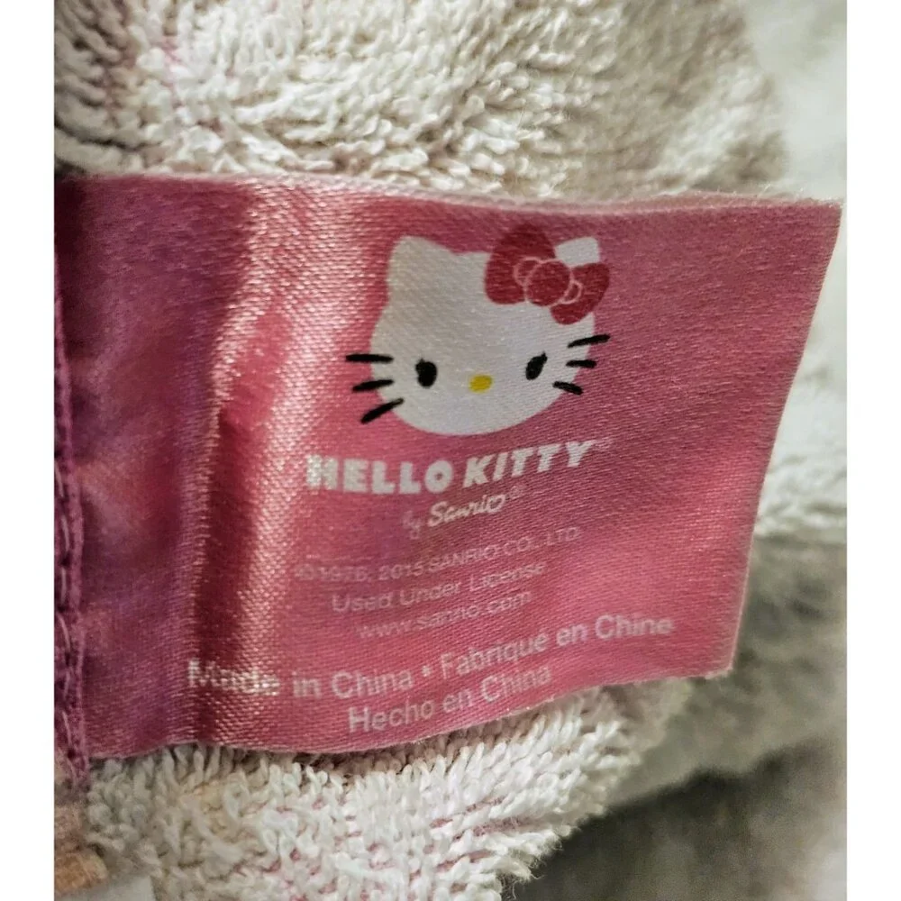 Sanrio Hello Kitty Bath Or Beach Towel Kitty Cat With Sunglasses 43x23